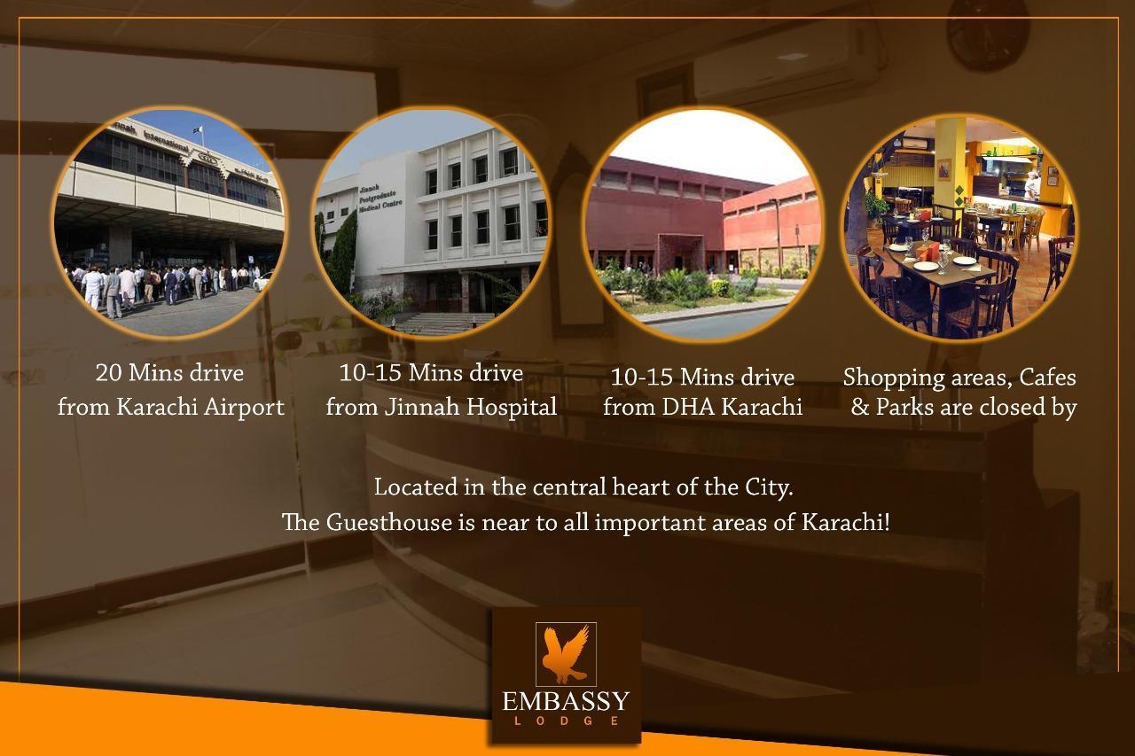 Embassy Lodge Karachi Exterior photo